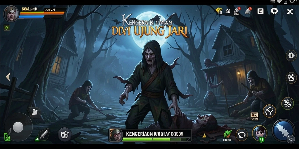 Gameplay seram di dunia gelap 5ZK.