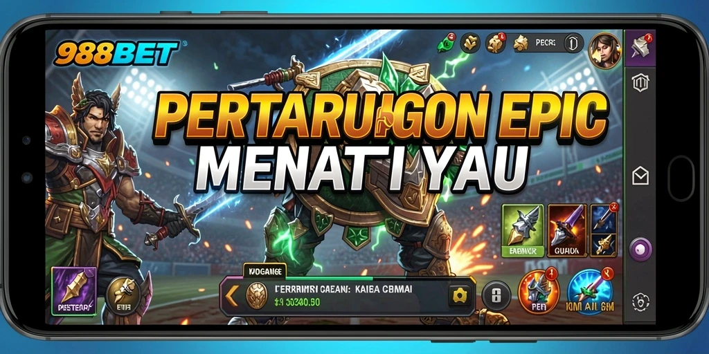 Gameplay menegangkan dari 988BET dengan aksi pertarungan seru.