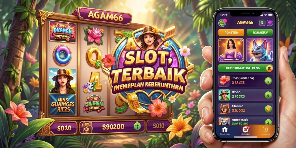 Screenshot AGAM66 yang menampilkan aksi seru permainan Slot.