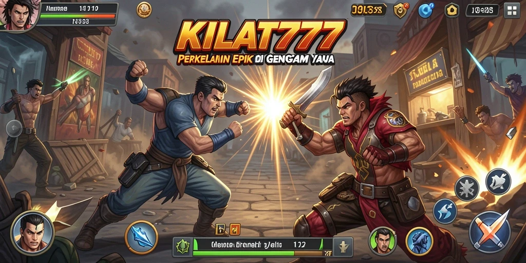Tampilan pertarungan seru dan karakter beragam dalam KILAT777.