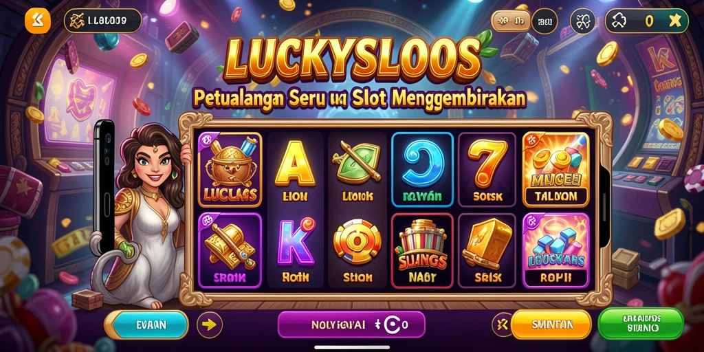 Gameplay LUCKYSLOTS yang menarik dan penuh petualangan menanti Anda.