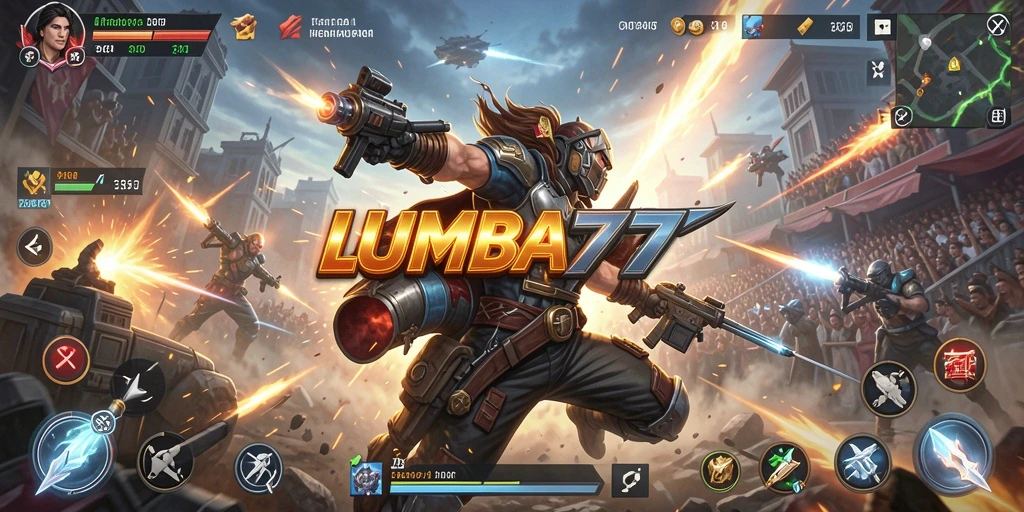 Tampilan gameplay LUMBA77 yang menegangkan dan penuh aksi.