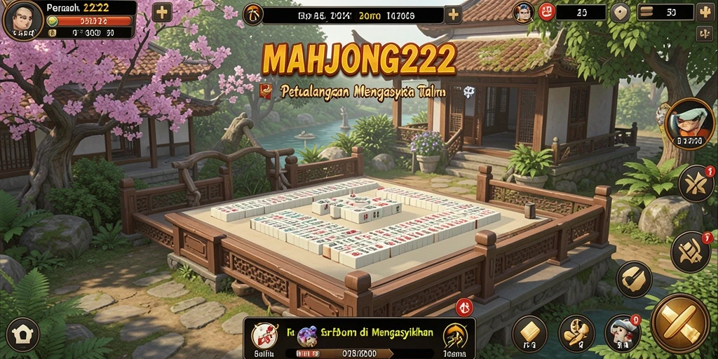 Gameplay seru dan imersif di dunia terbuka MAHJONG222.