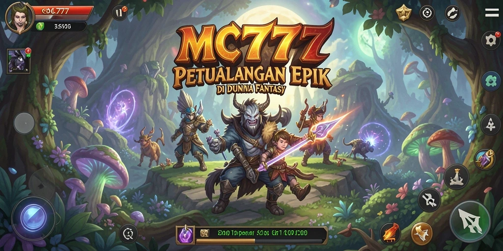 Gameplay mendebarkan di dunia fantasi yang menawan.