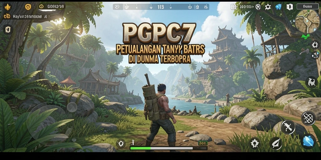 Tampilan gameplay Open World yang memukau dari PCPC7.